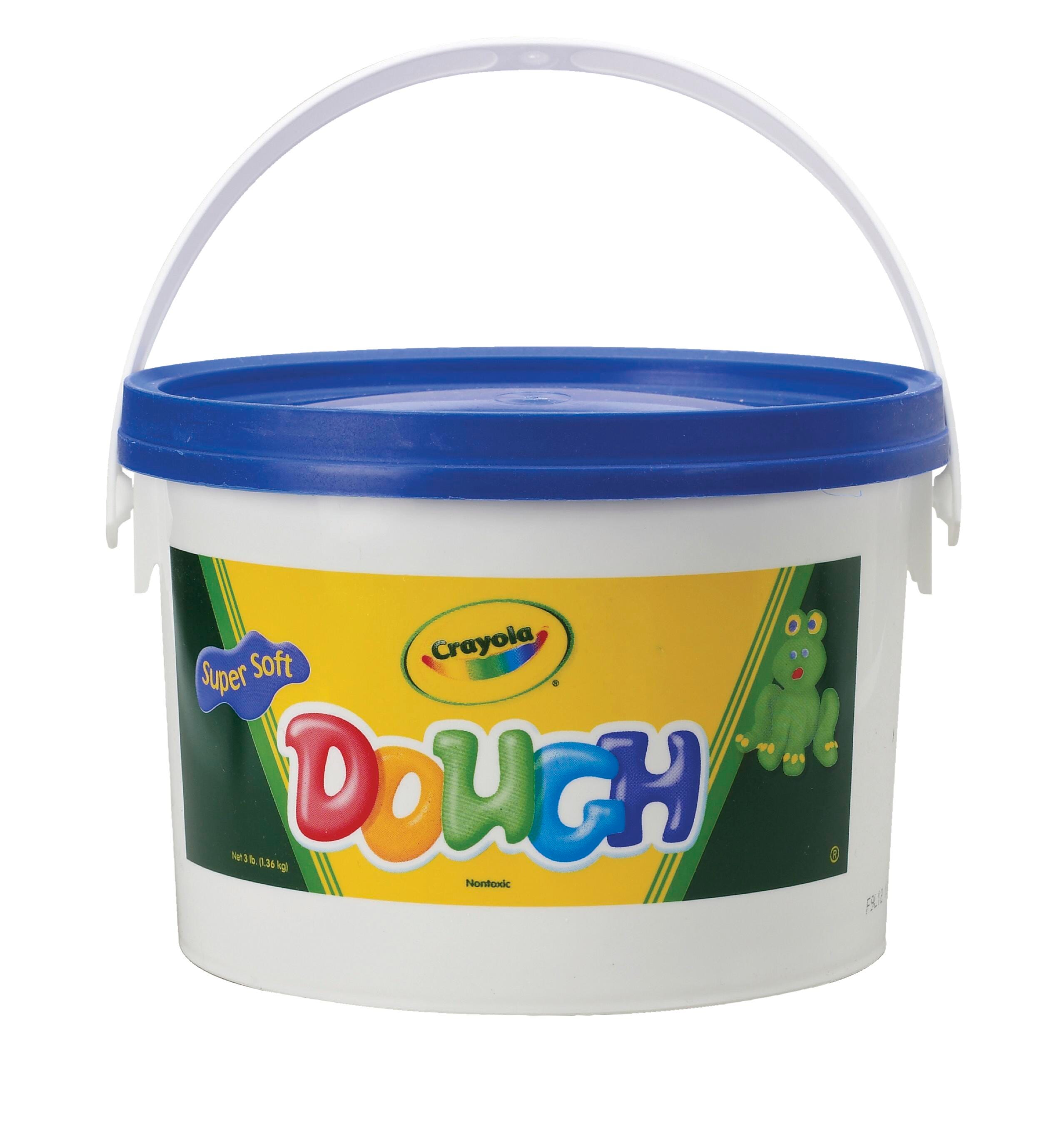 Crayola Non-Toxic Modeling Dough, 3 lb Pail, Blue, Item Number 391154